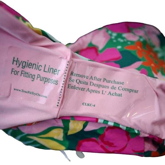 NWT Dippin Daisy’s One Shoulder Tropical Bikini Set High Waist Swimsuit USA Made - Picture 9 of 15